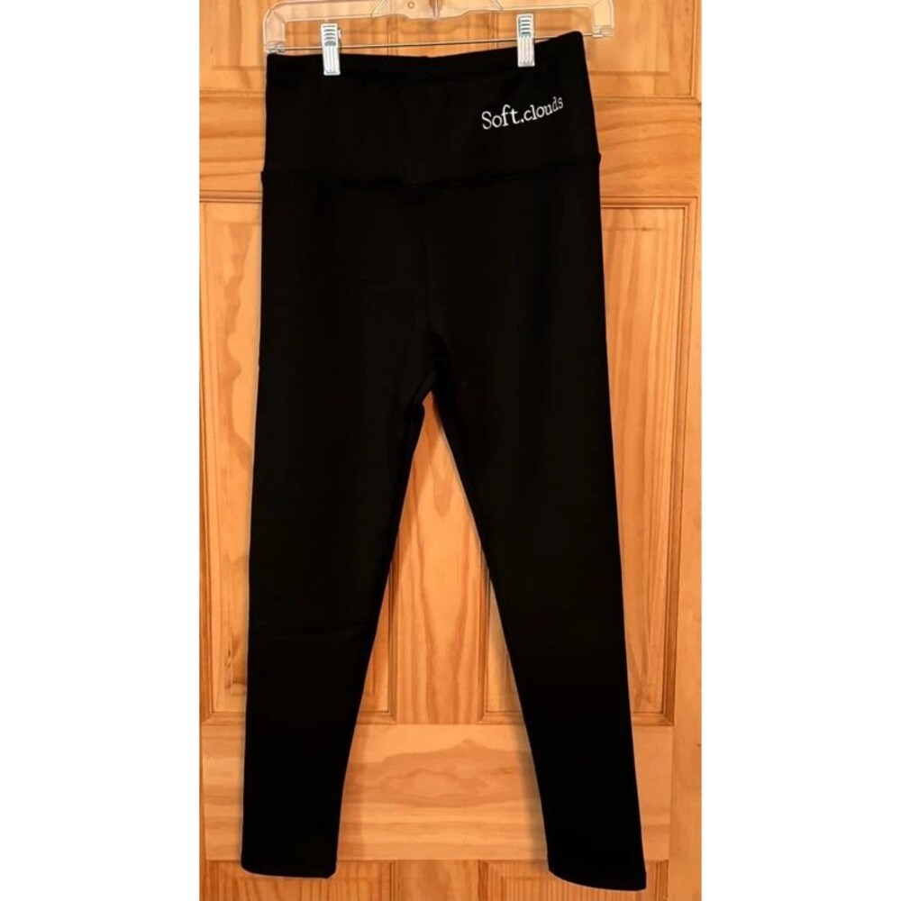 Soft.Clouds Fleeced Lined Athletic Pants Size Small New